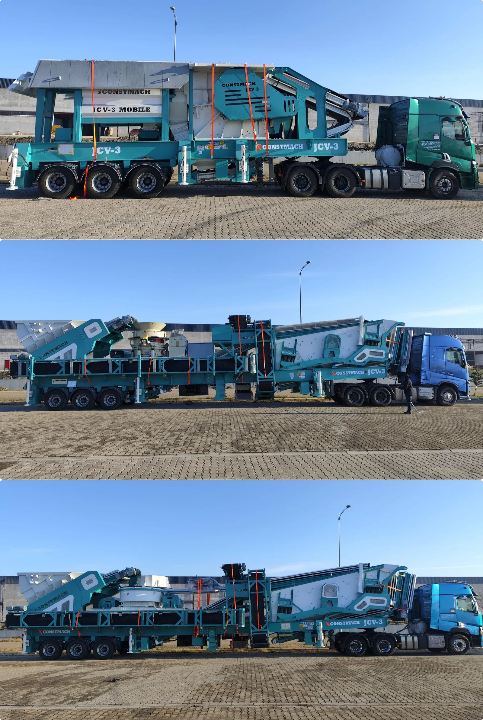 JCV-2 | Mobile Crushing Plant transport